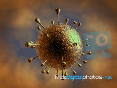 Corona Virus Stock Image