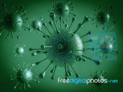 Corona Virus Stock Image