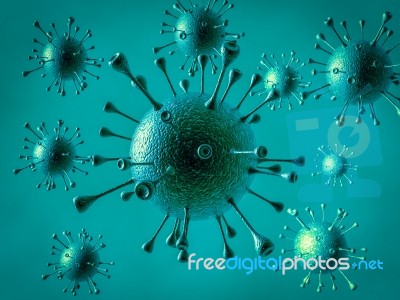 Corona Virus Stock Image