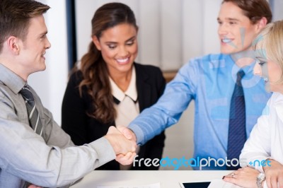 Corporate Guys Shaking Hands Stock Photo Corporate Guys Shaking Hands Stock Photo