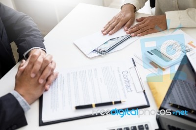 Corrupted Businessman, Or Politician Bribe In The Form Of Hundre… Stock Photo Corrupted Businessman, Or Politician Bribe In The Form Of Hundre… Stock Photo