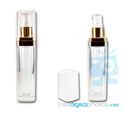 Cosmetic Bottles Stock Image