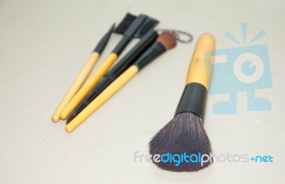 Cosmetic Brush Stock Photo