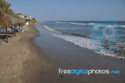 Costa Del Sol Beach Stock Photo