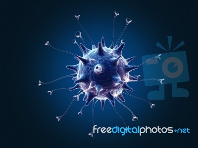 Covid 19 Virus Stock Image