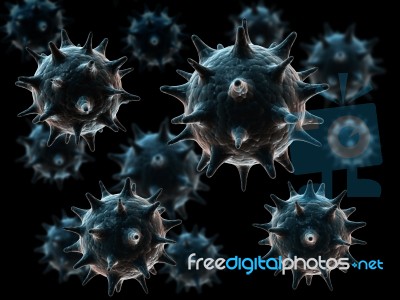 Covid 19 Virus Stock Image