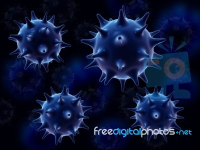 Covid 19 Virus Stock Image