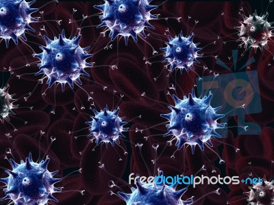 Covid 19 Virus Stock Image