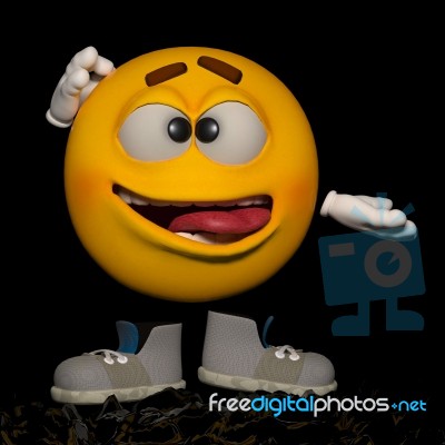 Crazy Stock Image