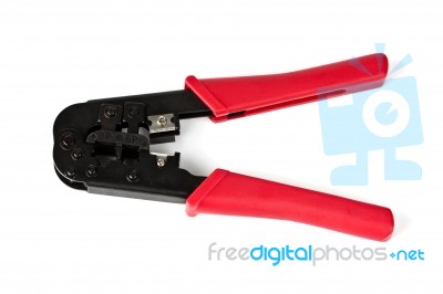 Crimping Tool Stock Photo