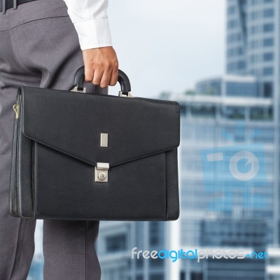 Cropped View Of Businessman Stock Photo