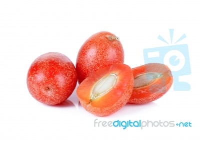 Croton Tiglium Isolated On The White Background Stock Photo Croton Tiglium Isolated On The White Background Stock Photo