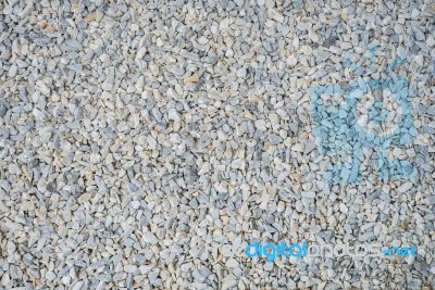 Crushed Gravel Texture As Background Stock Photo