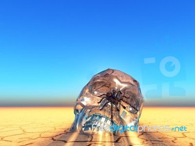 Crystal Skull Stock Image