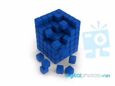 Cubes Stock Image