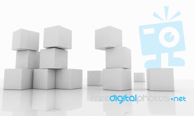 Cubes Stock Image