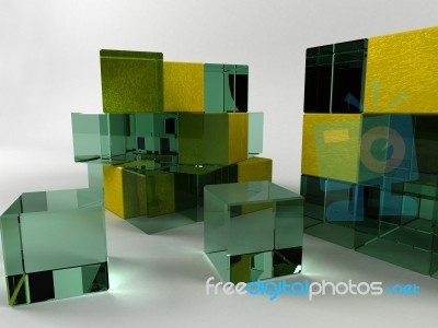 Cubes Stock Image