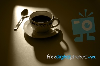 Cup Of Coffee Stock Photo