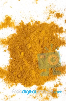 Curry Spice Stock Photo