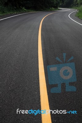 Curve Road Stock Photo Curve Road Stock Photo