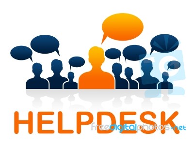 Customer Service Means Help Desk And Advice Stock Image Customer Service Means Help Desk And Advice Stock Image