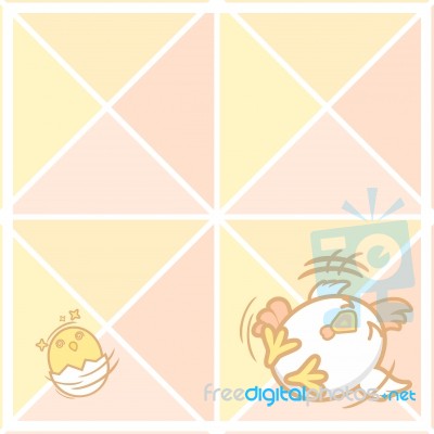 Cute Pastel Background Stock Image