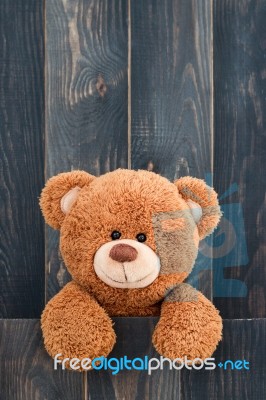 Cute Teddy Bear Stock Photo