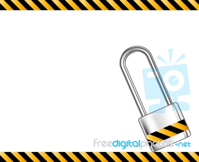 Danger LOCK Stock Photo