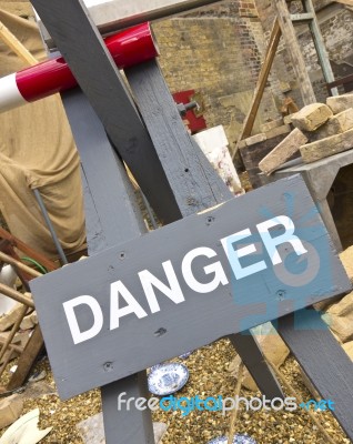 Danger Sign Stock Image