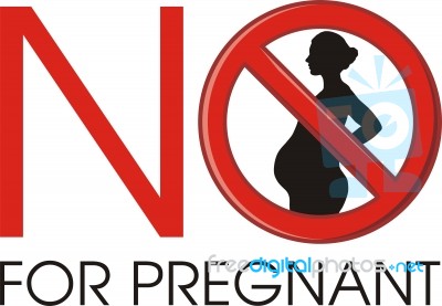 Dangers For Pregnant Women Stock Image