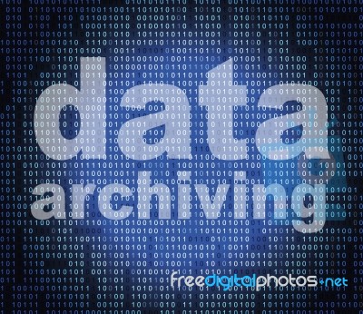 Data Archiving Means Catalog Catalogue And Bytes Stock Image