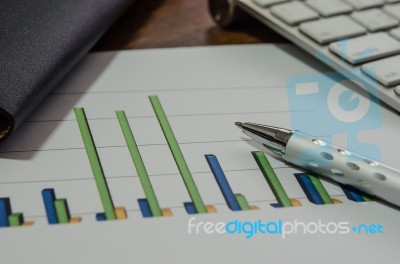 Data Chart Finance Stock Photo