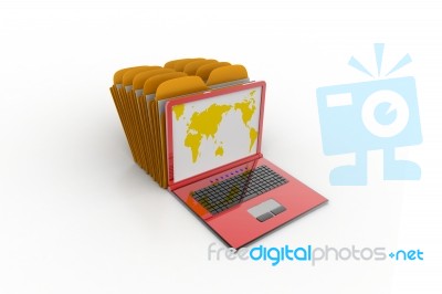 Data Network  Stock Image