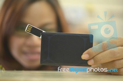 Data Usb Stock Photo