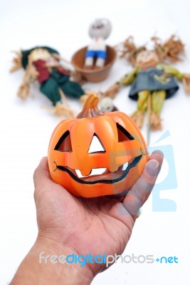 Decoration Of Halloween Stock Photo