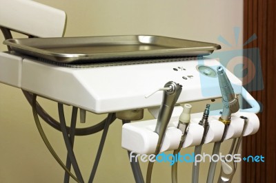 Dental Table Stock Photo