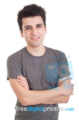 Depressed Man Stock Photo