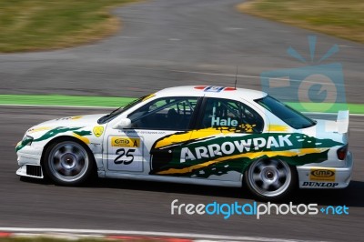Derek Hale Racing Nissan Primera Gt Sports Tourer Car At Brand's Hatch Stock Photo