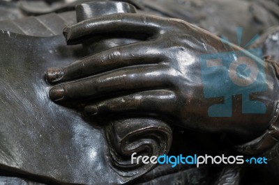 Detail From A Tomb In Guardian Angels Chapel Winchester Cathedra… Stock Photo Detail From A Tomb In Guardian Angels Chapel Winchester Cathedra… Stock Photo