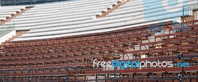 Detail Of A Spanish Plaza De Toros Stock Photo