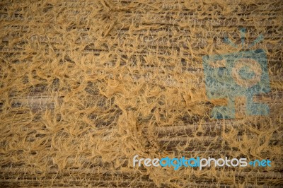 Detail Of An Old Wooden Worn Stock Photo