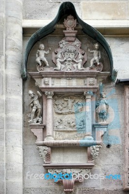 Detail View Of St Stephans Cathedral In Vienna Stock Photo