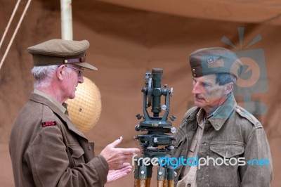 Detling, Kent/uk - August 29 : Men In Costume At The Military Od… Stock Photo Detling, Kent/uk - August 29 : Men In Costume At The Military Od… Stock Photo