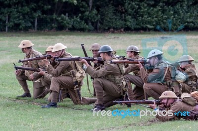 Detling, Kent/uk - August 29 : Military Odyssey At Detling In Ke… Stock Photo