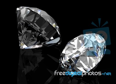 Diamond Jewel Stone Stock Image