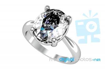 Diamond Ring Stock Image