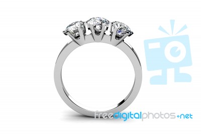 Diamond Ring Stock Image