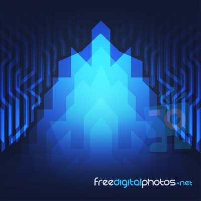 Digital Background Stock Image