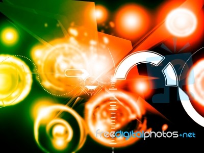 Digital Background Stock Image