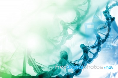 Digital Illustration Of Dna Stock Image Digital Illustration Of Dna Stock Image